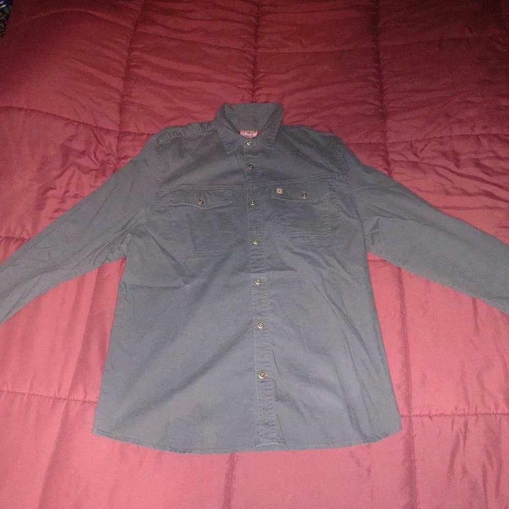 Brown Coleman Button Down XL